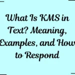 KMS in Text Meaning