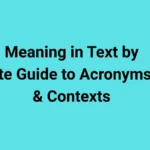 Meaning in Text by