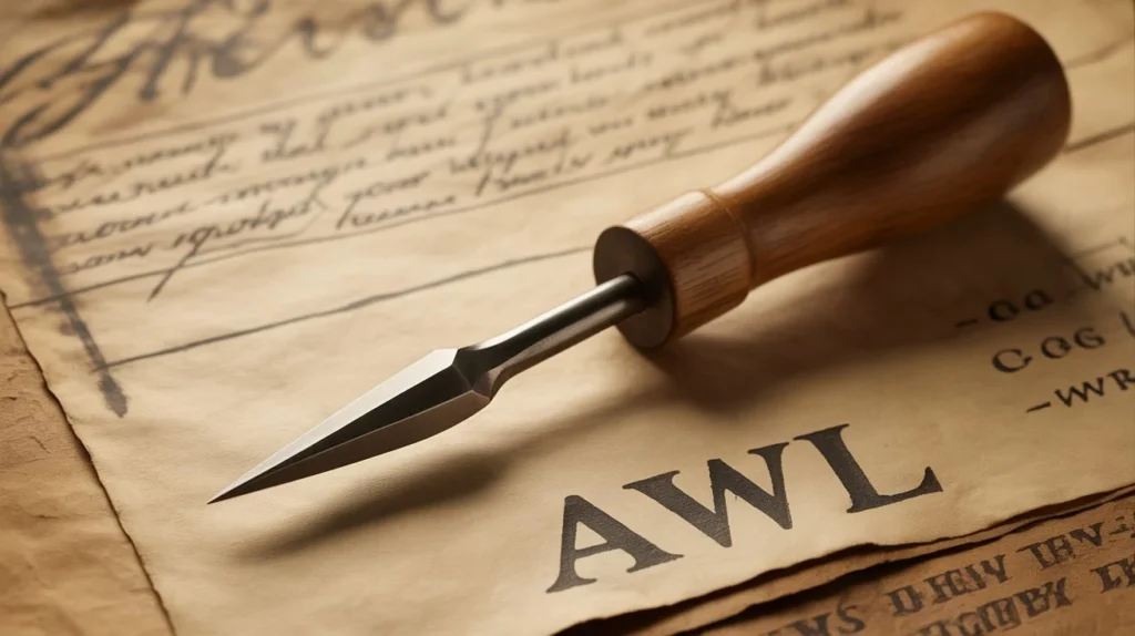 awl meaning in text
