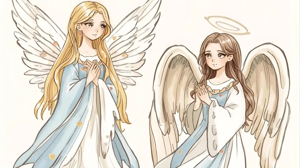 Angel Fairy Coloring Pages