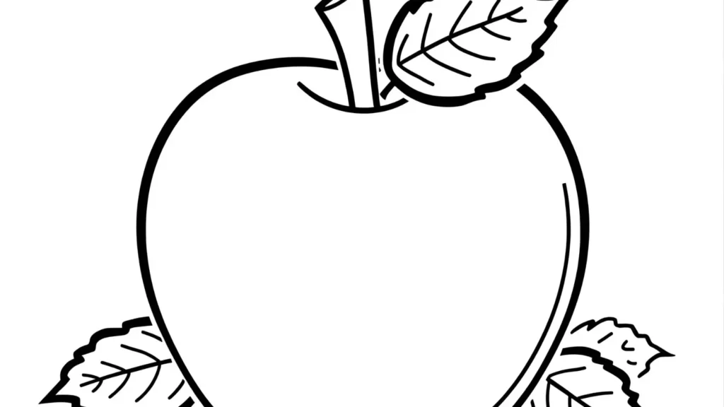 Apple Harvest Autumn Coloring Pages
