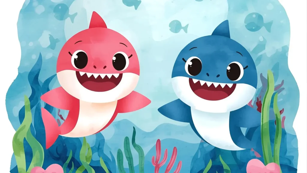 Baby Shark Nursery Pages