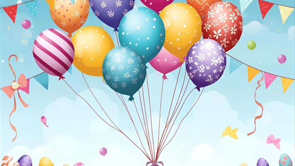 Easter Balloon Pages