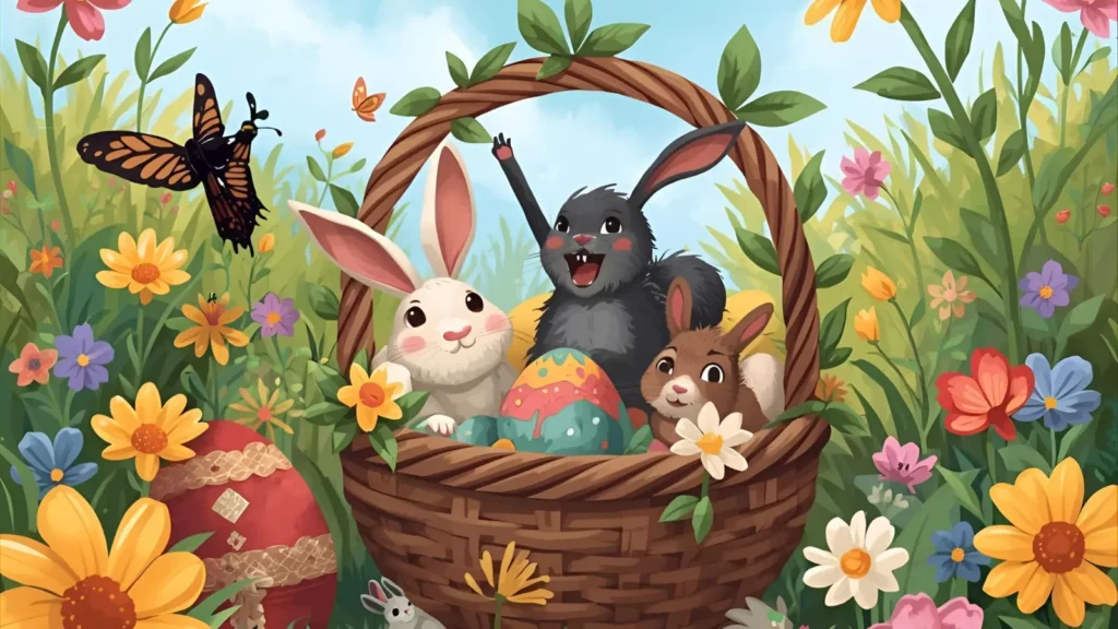 Easter Basket Hunt Pages