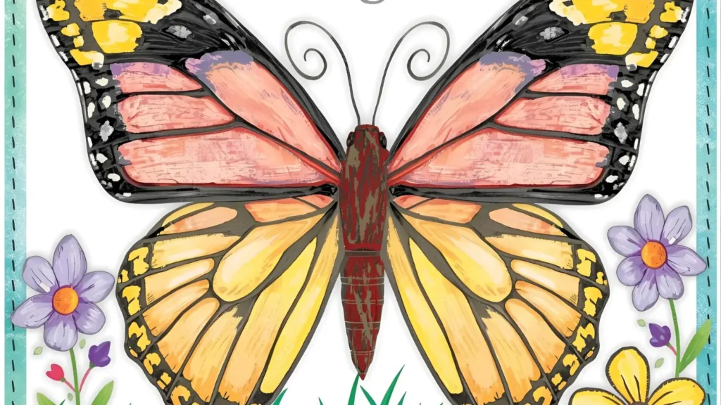 Easter Butterfly Pages