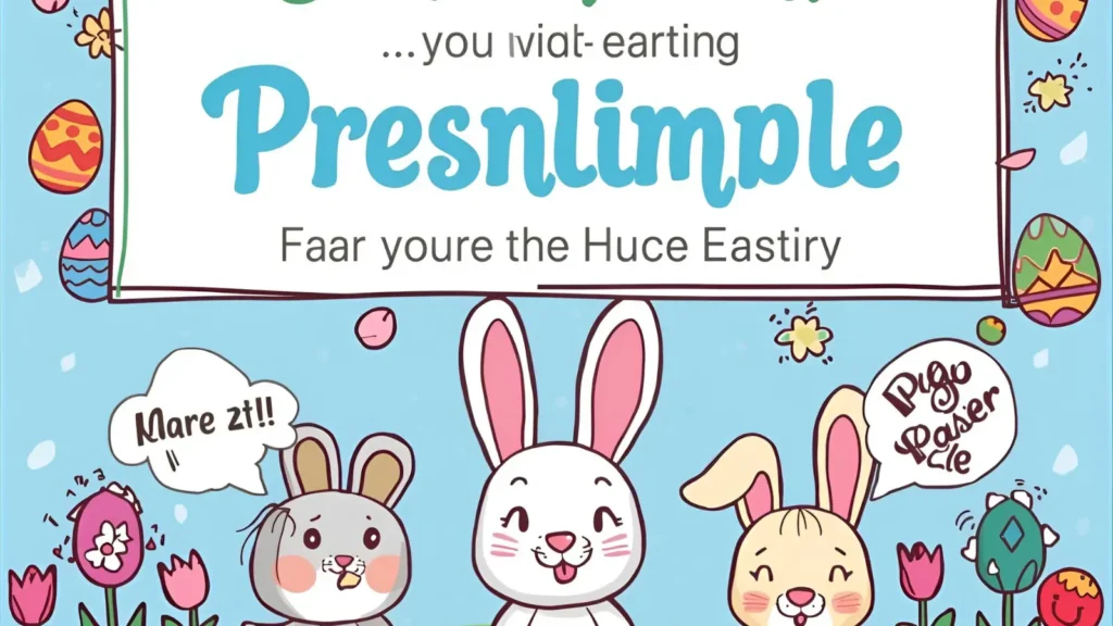 Easter Parade Printable Pages