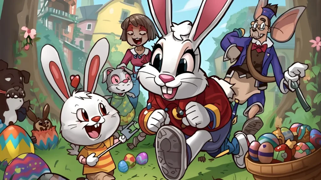 Funny Easter Cartoon Pages