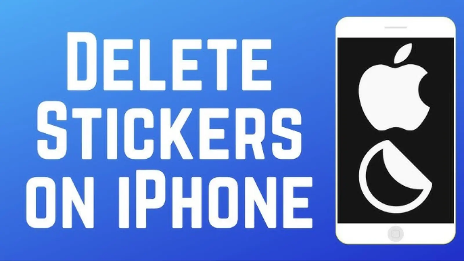 How to Delete Stickers on iPhone