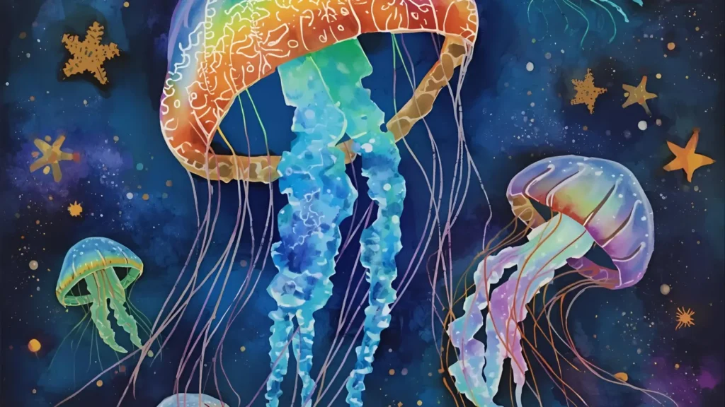 Jellyfish Coloring Pages