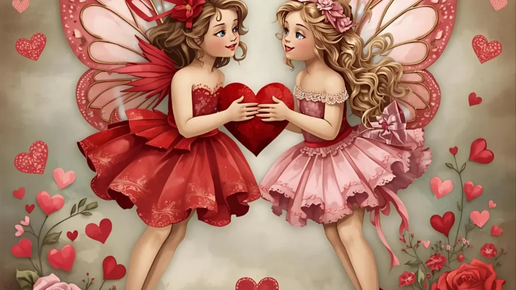 Love Fairy Coloring Pages