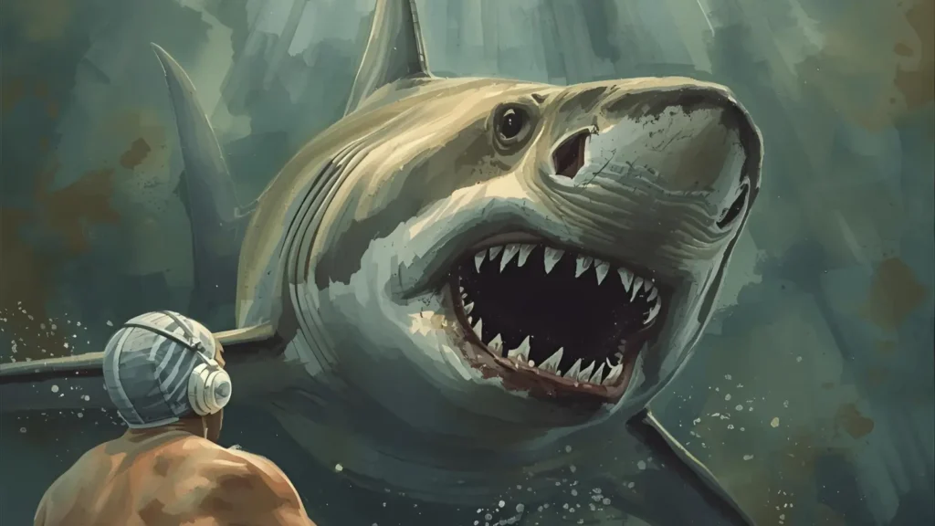 Shark Attack Action Pages