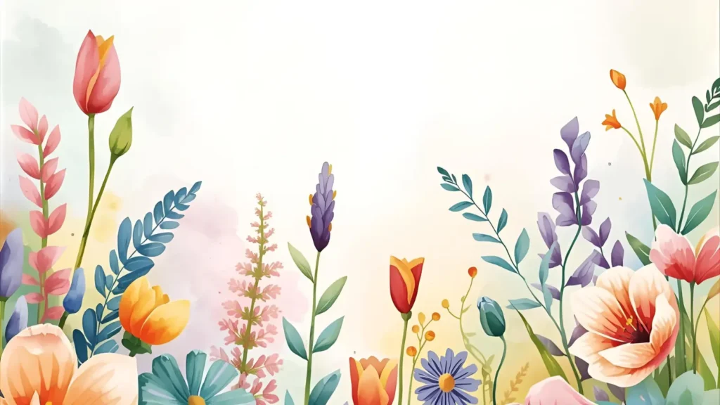 Spring Flower Easter Pages