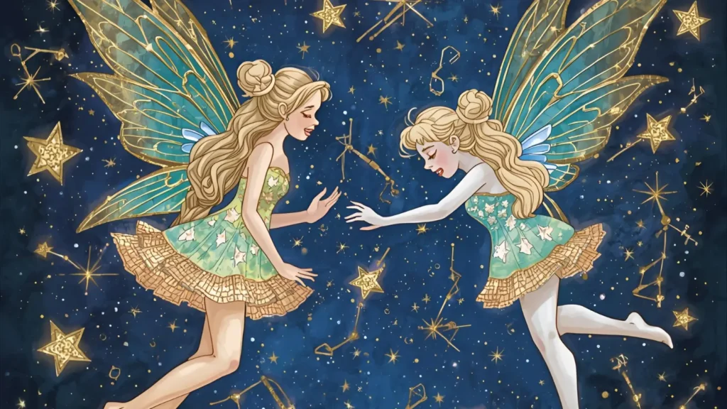 Starlight Fairy Coloring Pages