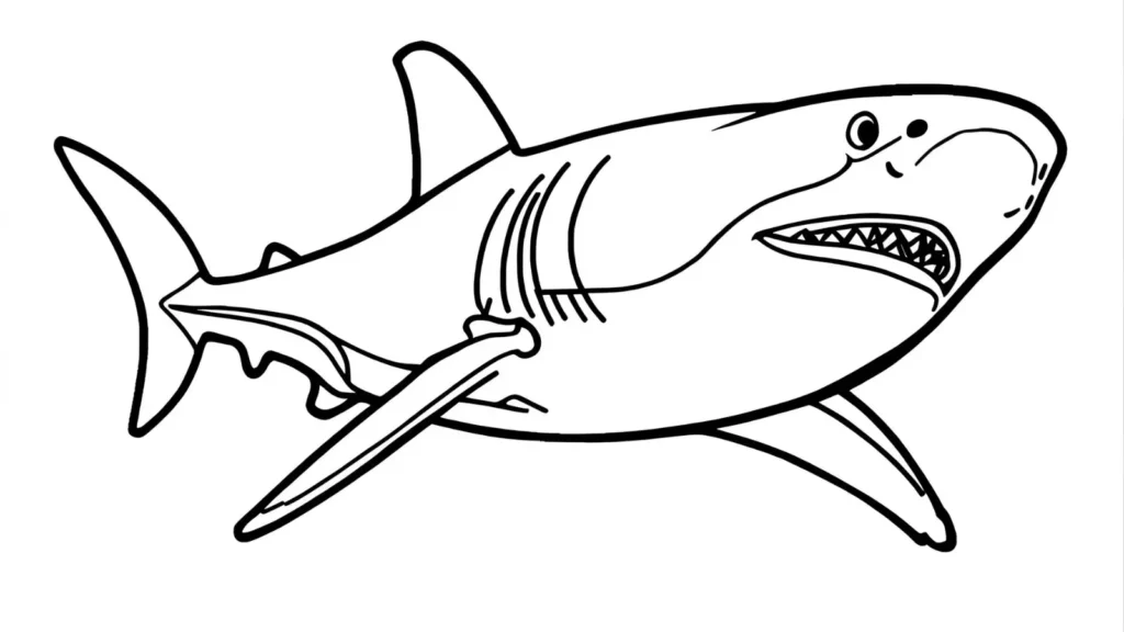Whale Shark Coloring Pages