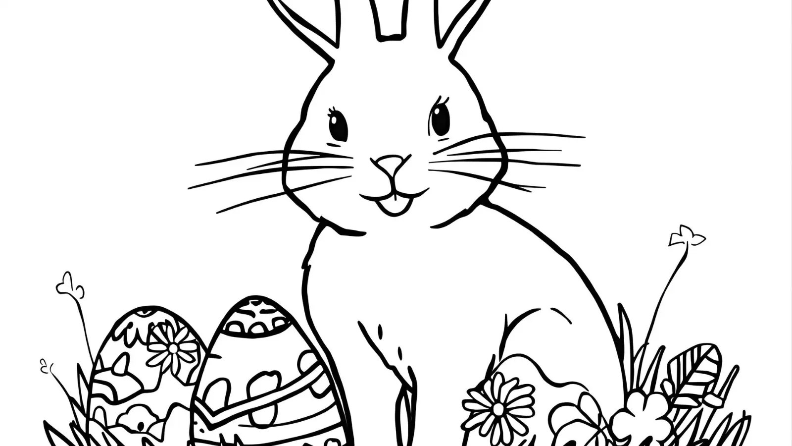 easter pages to print and color