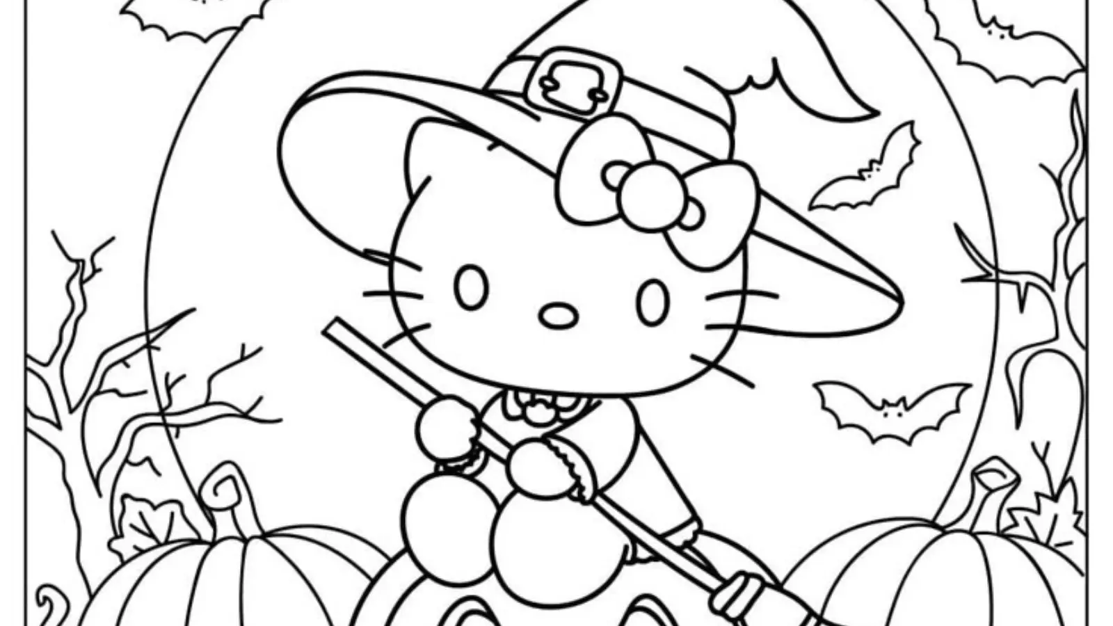 hello kitty printable coloring pages