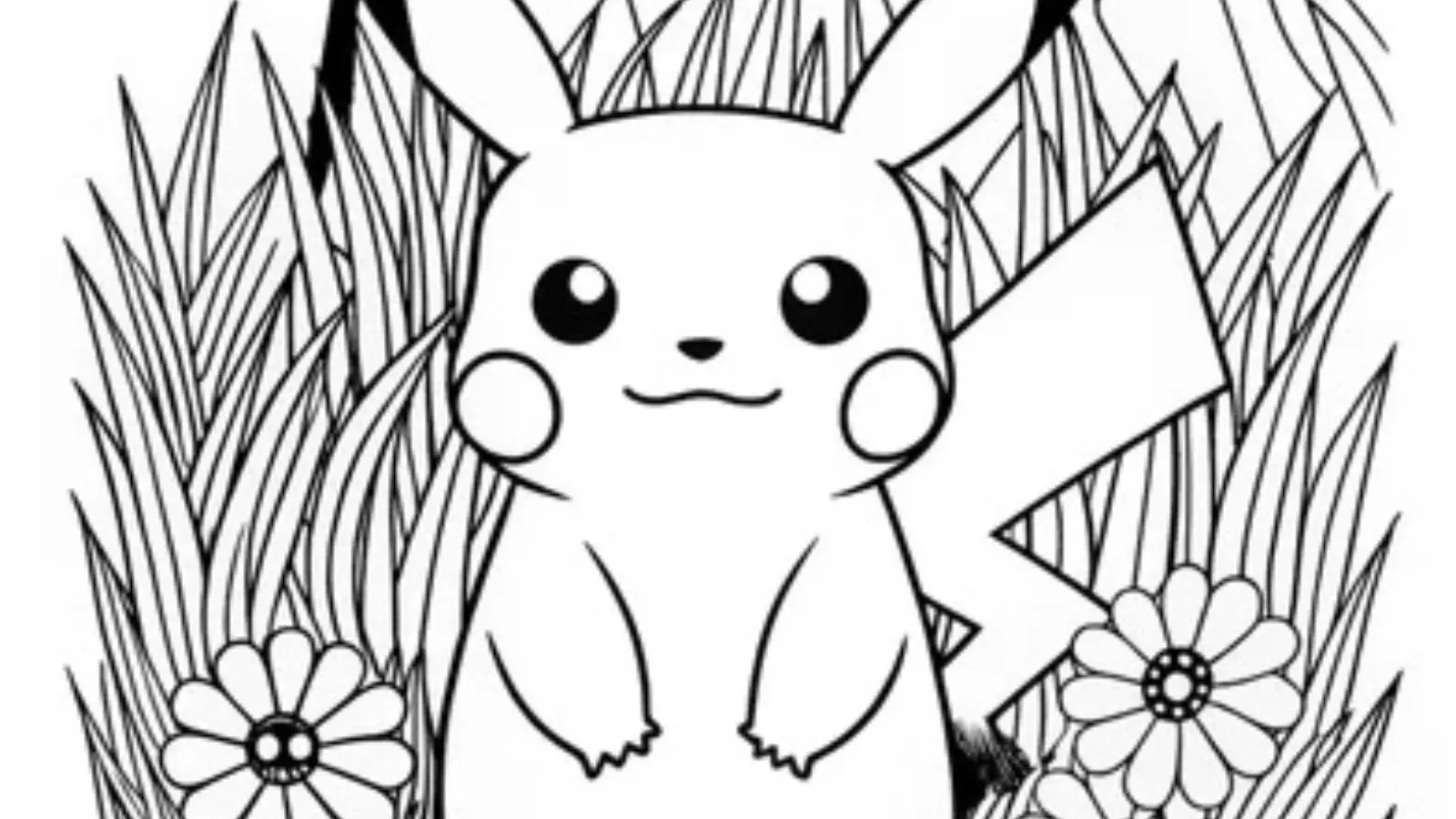 pikachu coloring pages