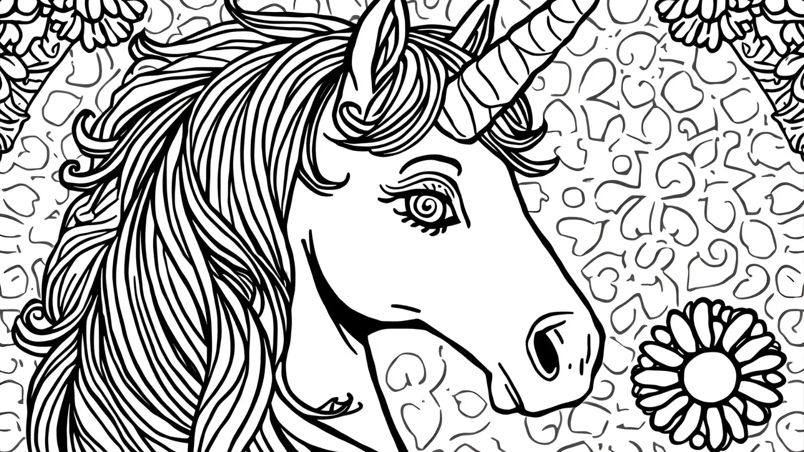unicorn coloring pages printable