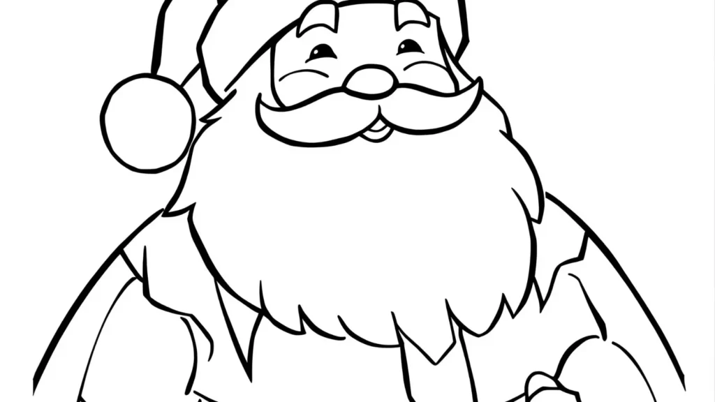 🎅 Santa Claus Coloring Pages