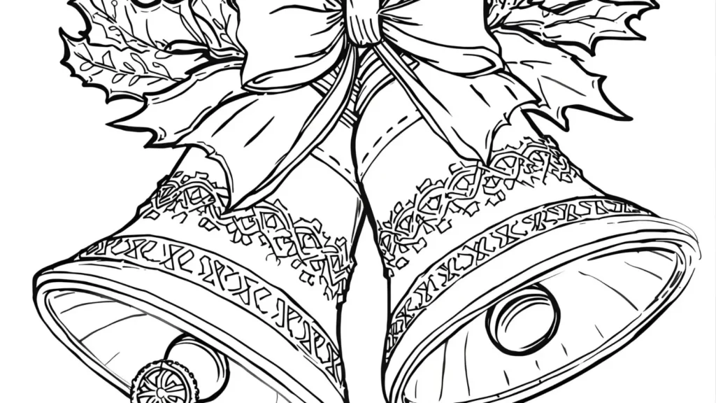 🔔 Christmas Bells Coloring Pages