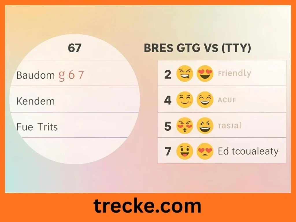 Differences Between 67 and Similar Words