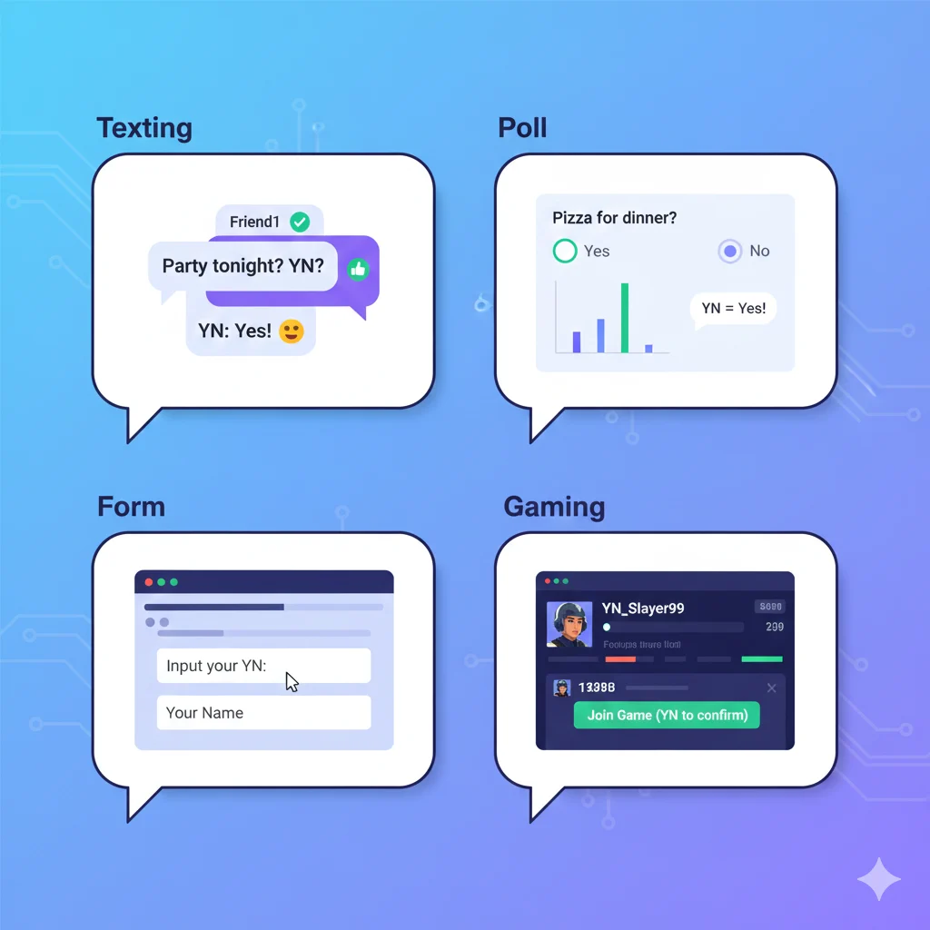 Examples of YN Usage
