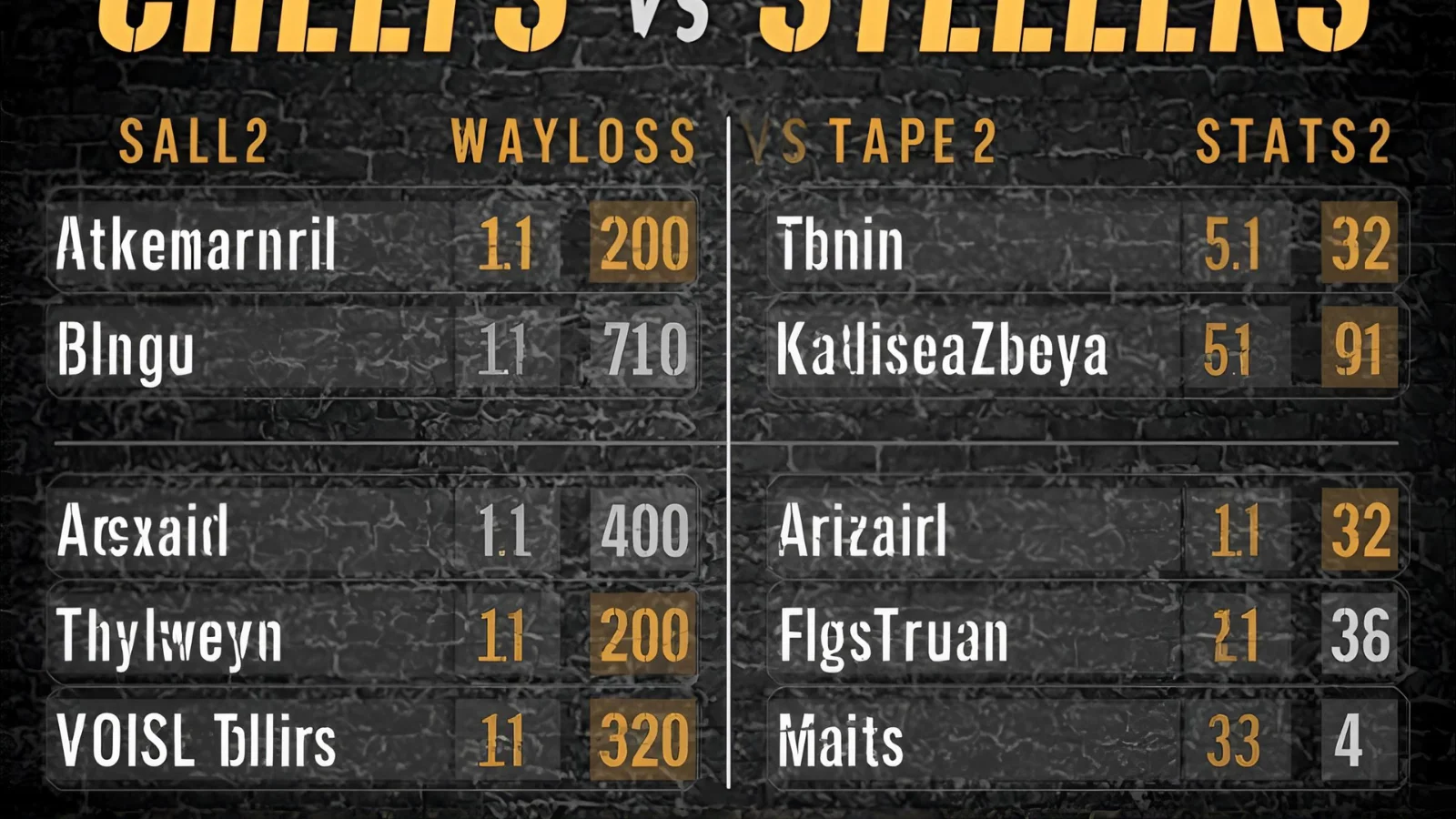 kansas city chiefs vs steelers stats