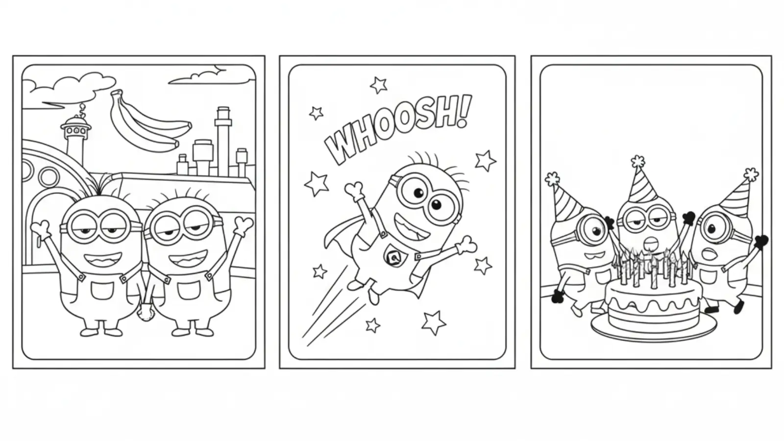 minion coloring pages