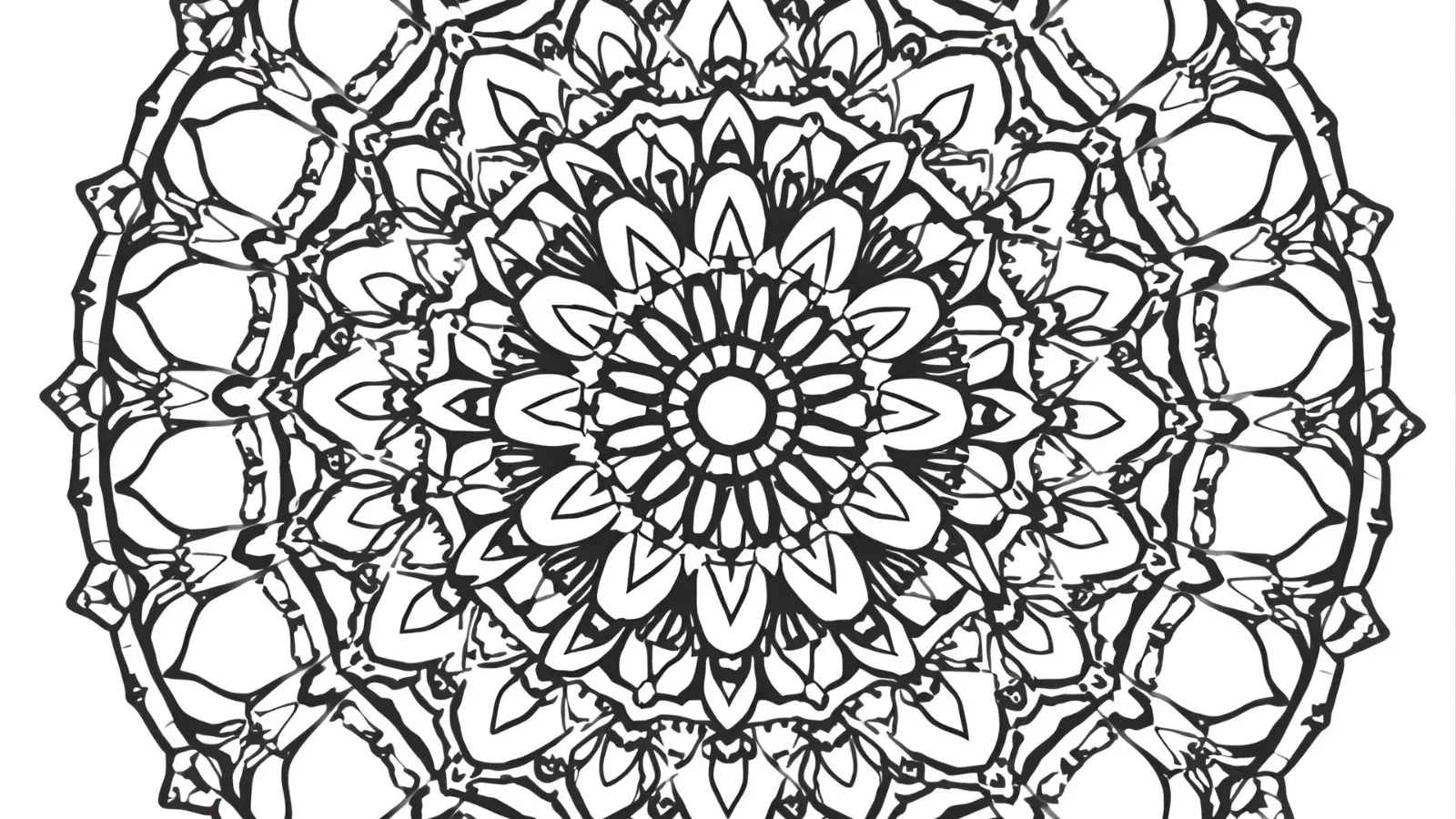 monday mandala coloring pages