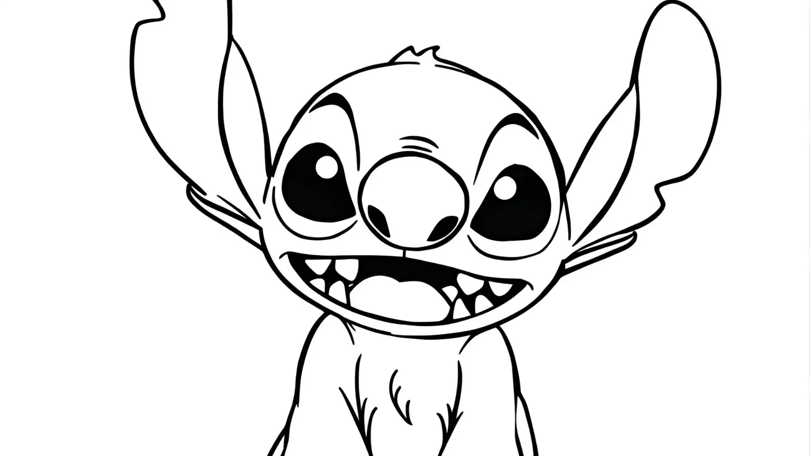 stitch coloring page