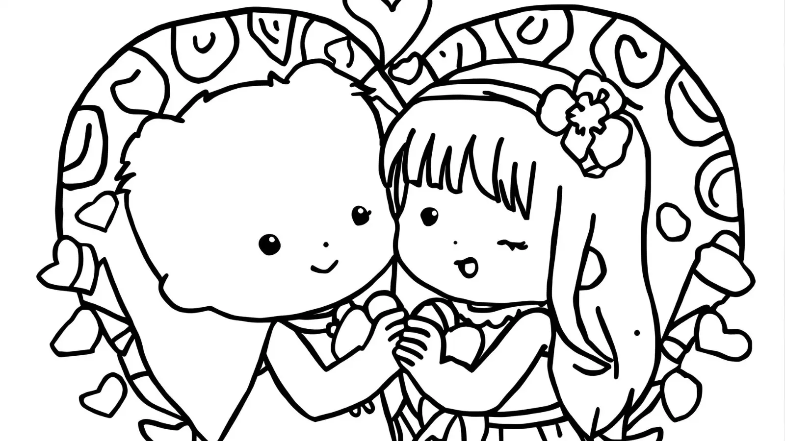 valentine coloring pages