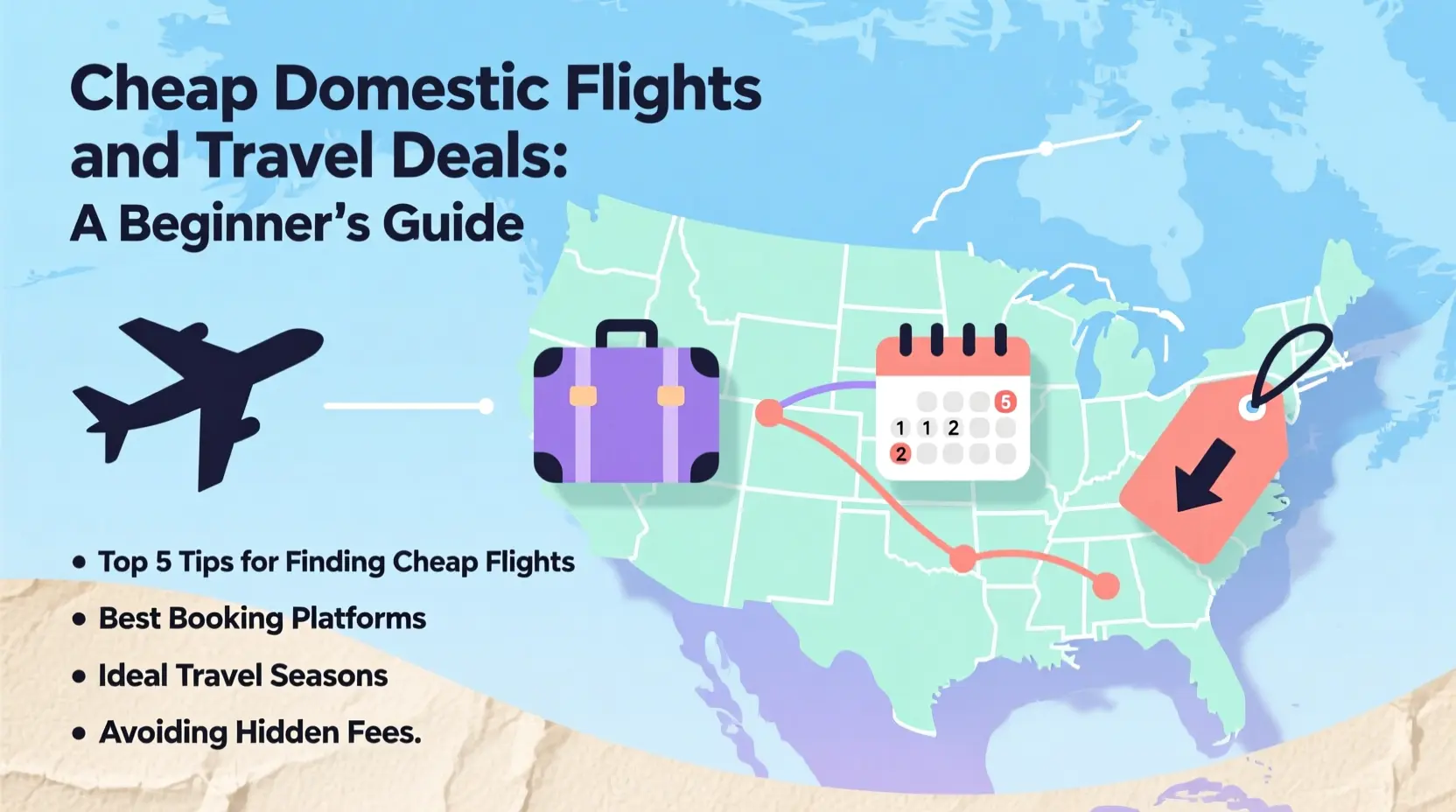 Cheap Domestic Flights and Travel Deals: A Beginner’s Guide