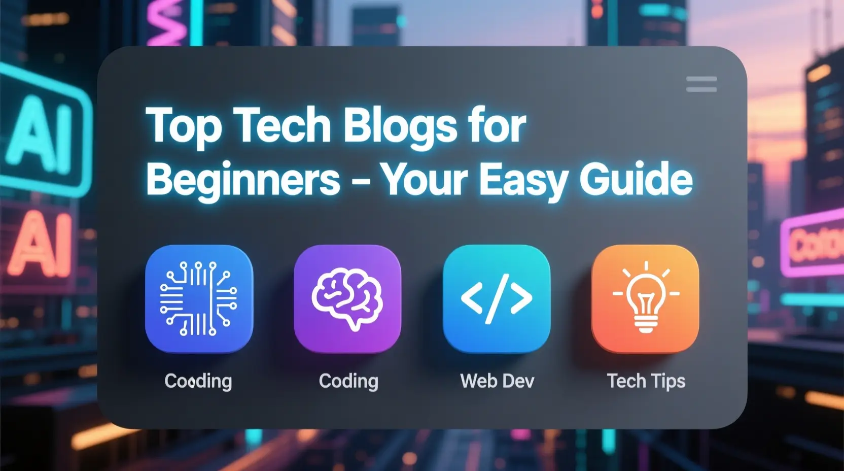 Top Tech Blogs for Beginners Your Easy GuideWorld of Technology