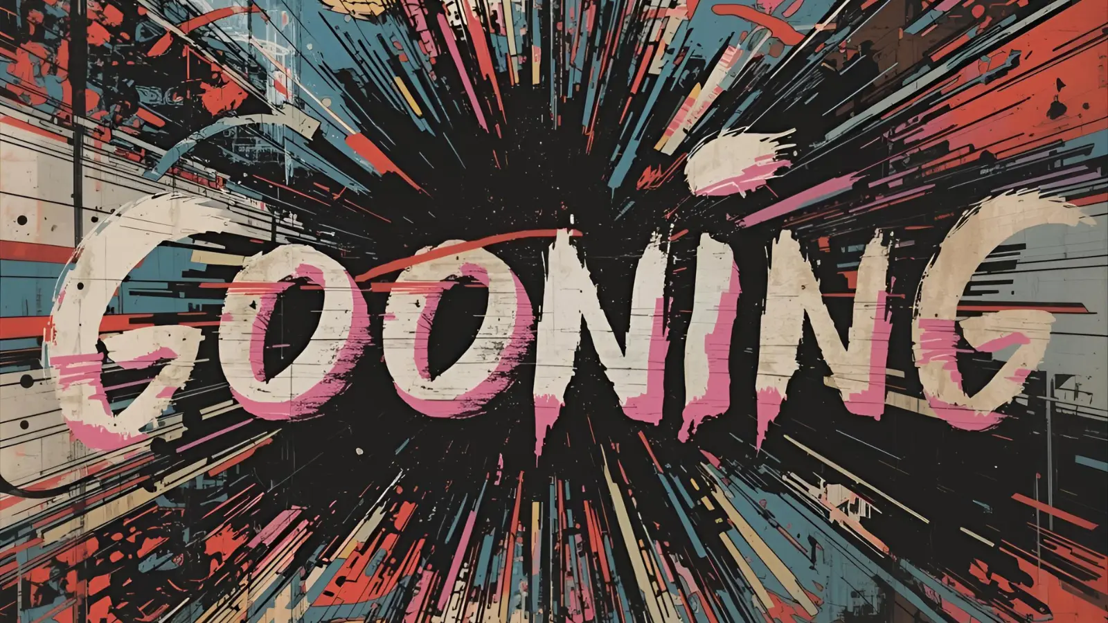 what does gooning mean in slang