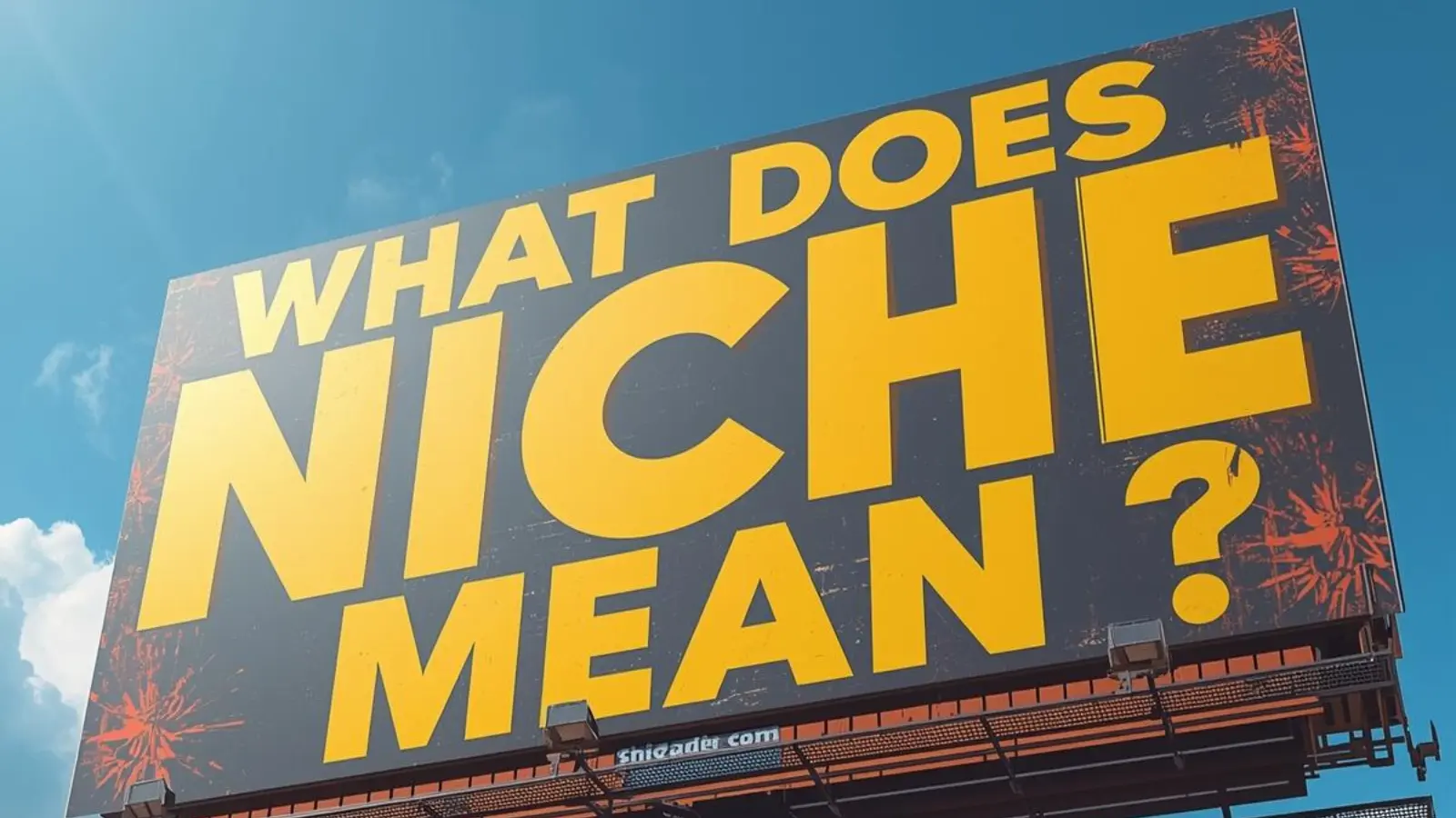 What Does Niche Mean