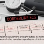 borderline ecg meaning